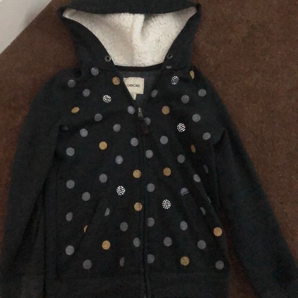 Cherokee silver and gold polka dotted jacket! - Picture 1 of 3